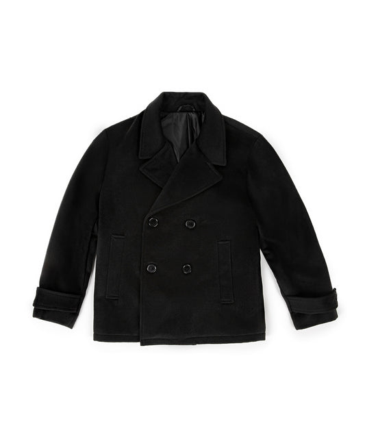 RIA Women's Vegan Wool Coat | Color: Black - variant::black