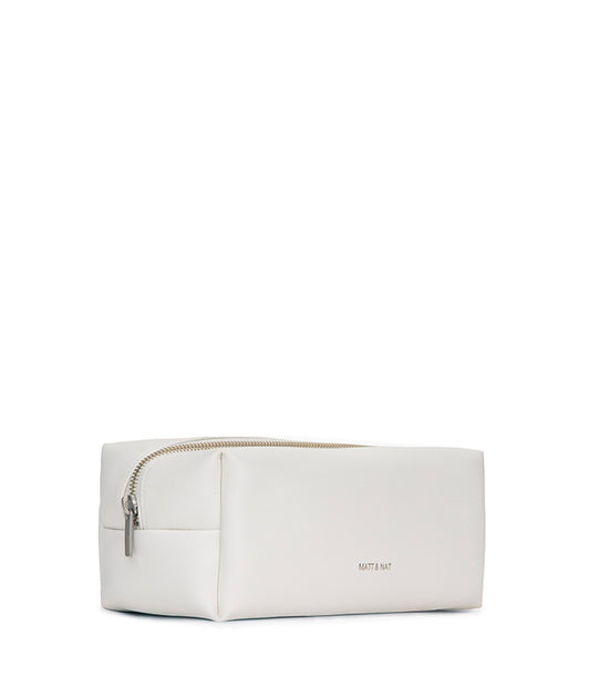 BLAIR Vegan Toiletry Case - Vintage | Color: White - variant::white