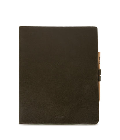 MAGISTRAL Vegan Notepad Cover - Vintage | Color: Olive - variant::olive