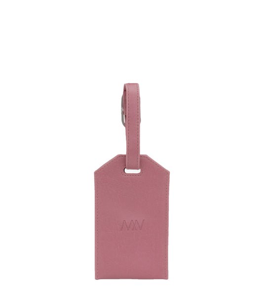 TROTTER Vegan Luggage Tag - Vintage | Color: Berry - variant::berry
