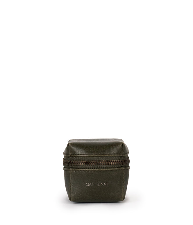 DARLING Vegan Jewelry Box - Vintage | Color: Olive - variant::olive