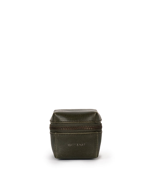DARLING Vegan Jewelry Box - Vintage | Color: Olive - variant::olive