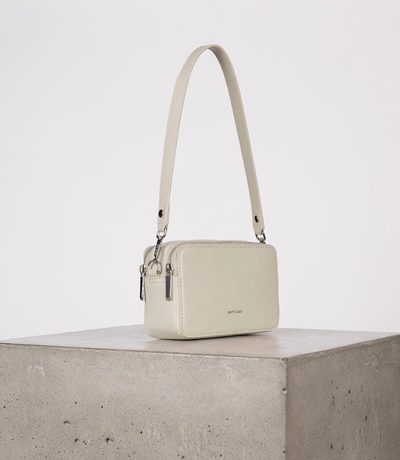 FARAH Vegan Crossbody - UPPEAL™ | Color: Pearl - variant::pearl