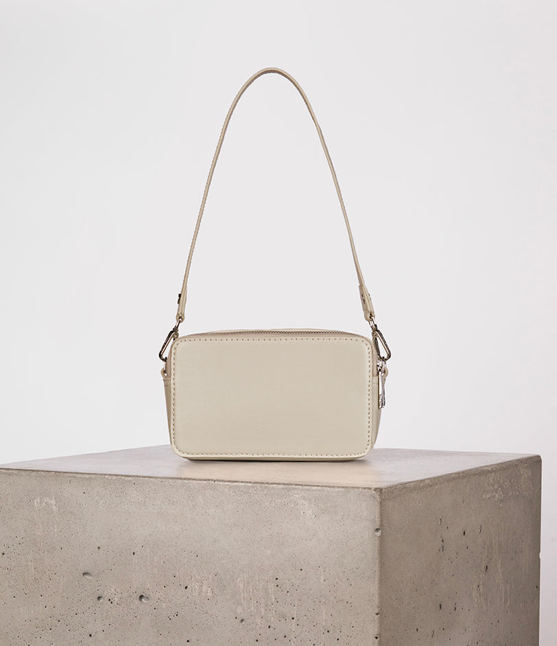 FARAH Vegan Crossbody - UPPEAL™ | Color: Pearl - variant::pearl