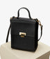 PETRA Vegan Crossbody Bag - vintage| Color: Black - variant::black