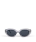 LACI Cat-Eye Recycled Sunglasses | Color: Blue - variant::blue
