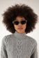 LACI Cat-Eye Recycled Sunglasses | Color: Blue - variant::blue