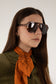 LIVY Aviator Style Recycled Sunglasses | Color: Tortoise - variant::Tortoise