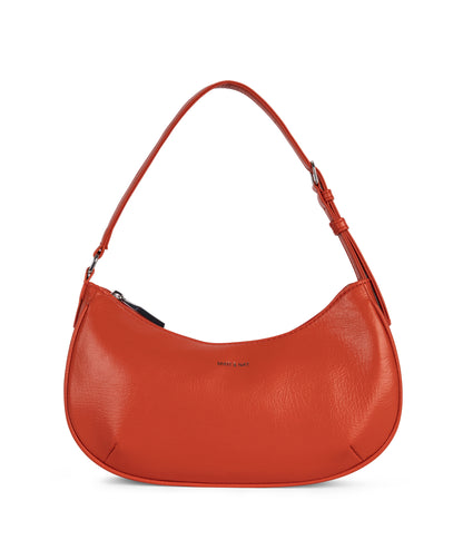 MARI Vegan Shoulder Bag - Theme | Color: Tomato - variant::tomato