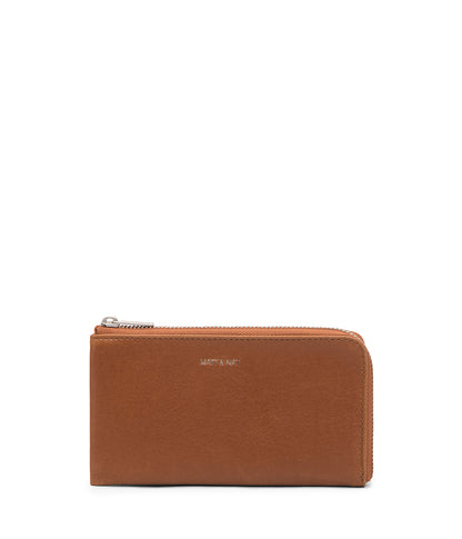 TWIN Vegan Wallet - Vintage | Color: Chili Matte Nickel - variant::chili matte nickel