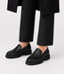 CELESTE Women's Vegan Loafers | Color: Black - variant::black