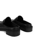 HEIDI Women's Vegan Slip On Mules | Color: Black - variant::black