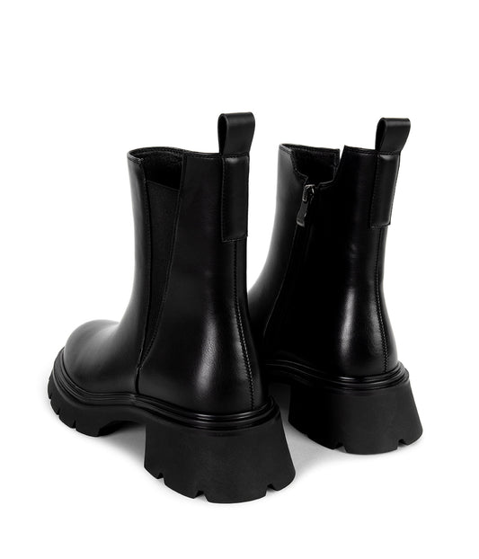 MAELLE Women's Vegan Chelsea Boots | Color: Black - variant::black