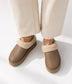 SOOKI Women's Vegan Slip On Mules | Color: Beige - variant::beige