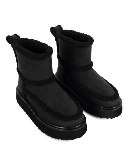 UMMI Women's Vegan Comfort Boot | Color: Black - variant::black