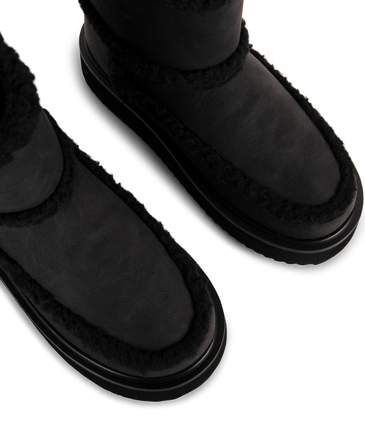 UMMI Women's Vegan Comfort Boot | Color: Black - variant::black