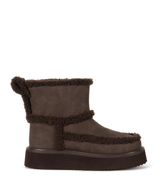 UMMI Women's Vegan Comfort Boot | Color: Brown - variant::brown