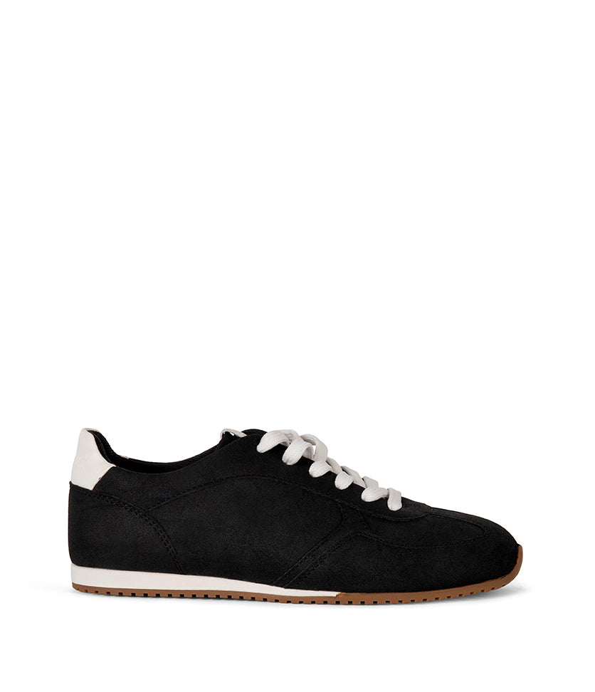ZETTA Women's Vegan Sneakers | Color: Black - variant::black