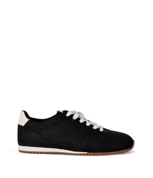 ZETTA Women's Vegan Sneakers | Color: Black - variant::black