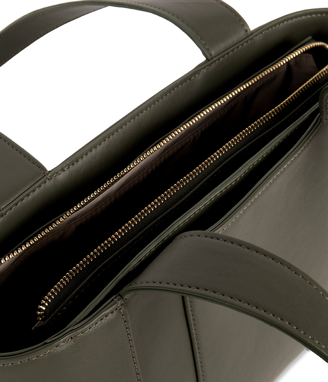 GARNI Vegan Tote Bag - Forum | Color: Pickle - variant::pickle