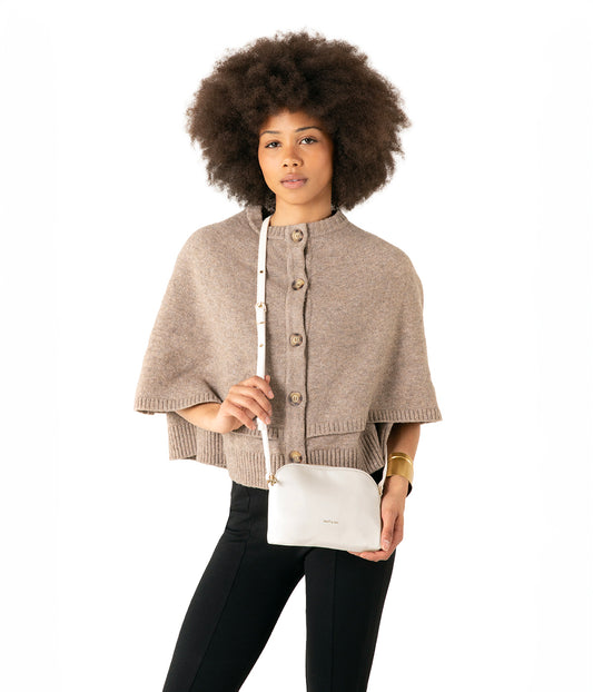 KRISTY Slim  Vegan Crossbody Bag - Forum | Color: Cocoa - variant::cocoa