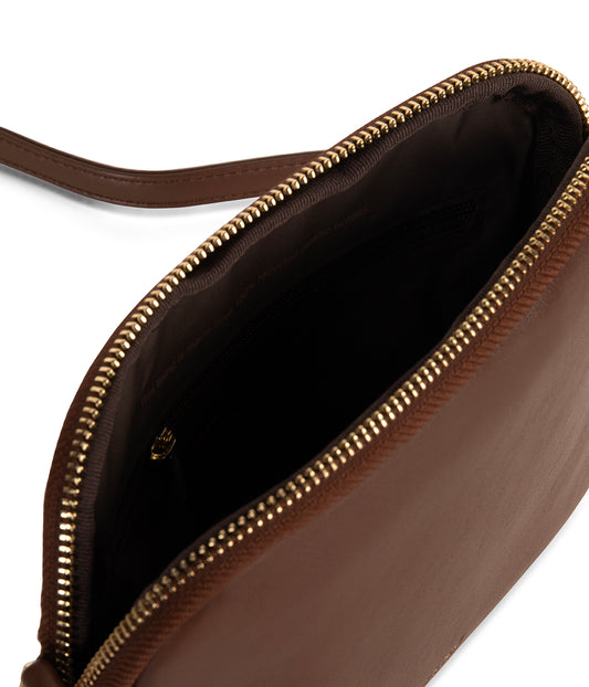 KRISTY Slim  Vegan Crossbody Bag - Forum | Color: Cocoa - variant::cocoa