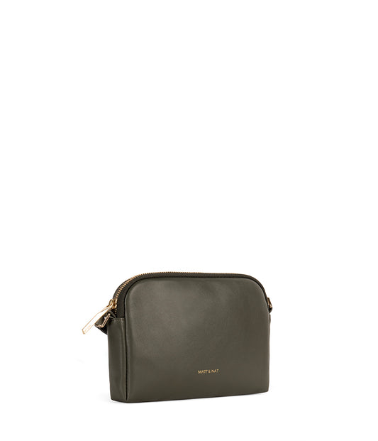 KRISTY Slim  Vegan Crossbody Bag - Forum | Color: Pickle - variant::pickle
