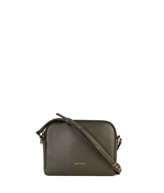 KRISTY Slim  Vegan Crossbody Bag - Forum | Color: Pickle - variant::pickle