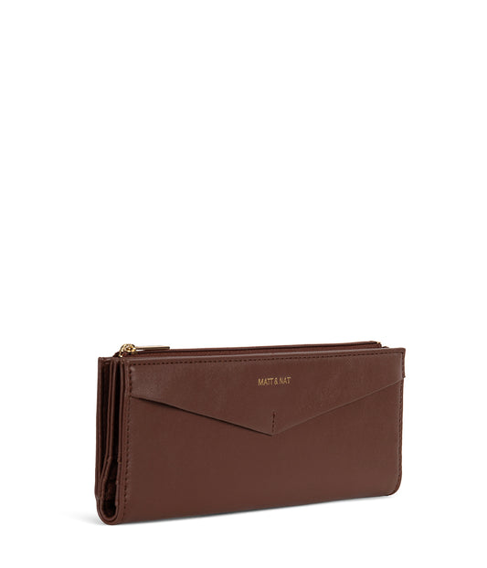 ROME Vegan  Bifold Wallet - Forum | Color: Cocoa - variant::cocoa
