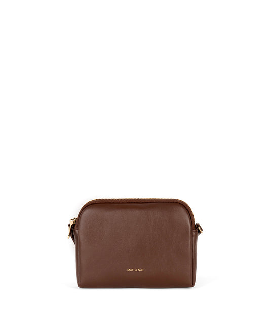 KRISTY Slim  Vegan Crossbody Bag - Forum | Color: Cocoa - variant::cocoa