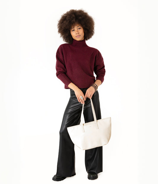 MARISA Vegan Tote Bag – Forum | Color: Llama - variant::llama