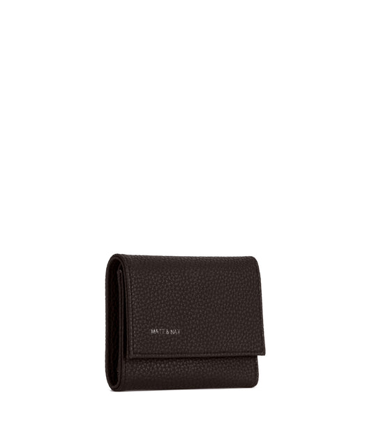 ARTIN Vegan Wallet - Grain | Color: Fudge - variant::fudge