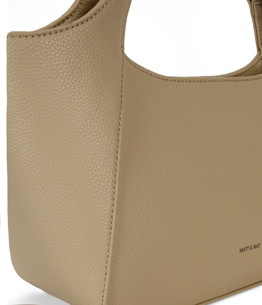 CHARLOT SM Vegan Tote Bag - Grain | Color: Almond - variant::almond