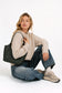 CHARLOT SM Vegan Tote Bag - Grain | Color: Black - variant::black