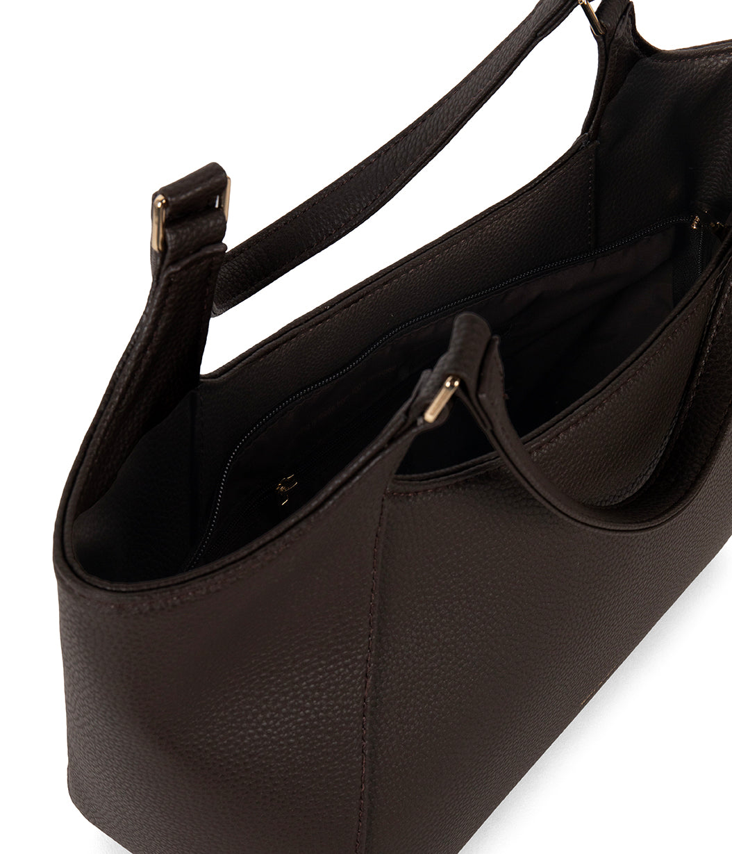 CHARLOT SM Vegan Tote Bag - Grain | Color: Fudge - variant::fudge