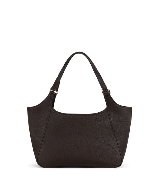 CHARLOT SM Vegan Tote Bag - Grain | Color: Fudge - variant::fudge