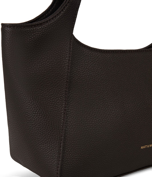CHARLOT SM Vegan Tote Bag - Grain | Color: Fudge - variant::fudge
