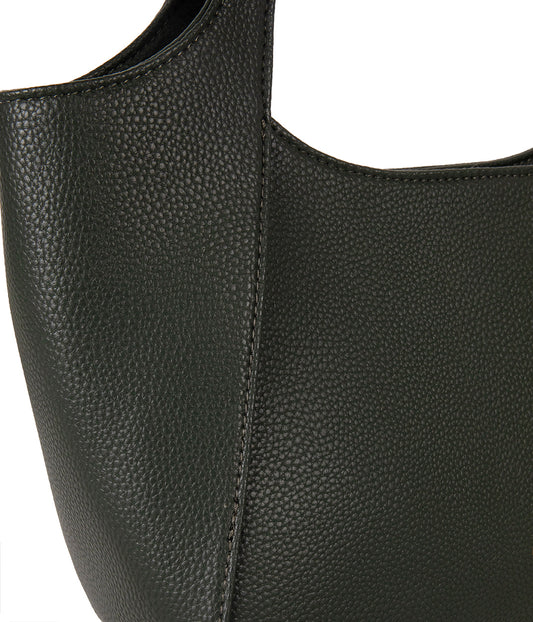 CHARLOT SM Vegan Tote Bag - Grain | Color: Rosemary - variant::rosemary