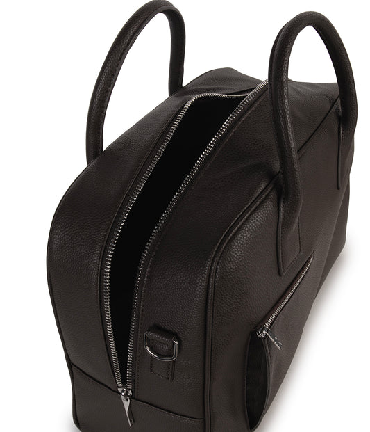 DENIS Vegan Weekender Bag - Grain | Color: Fudge - variant::fudge