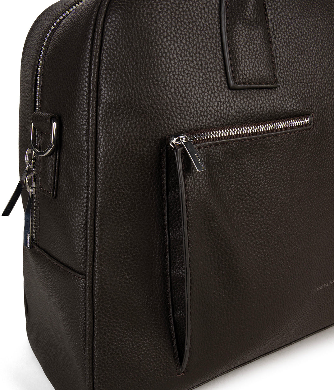 DENIS Vegan Weekender Bag - Grain | Color: Fudge - variant::fudge