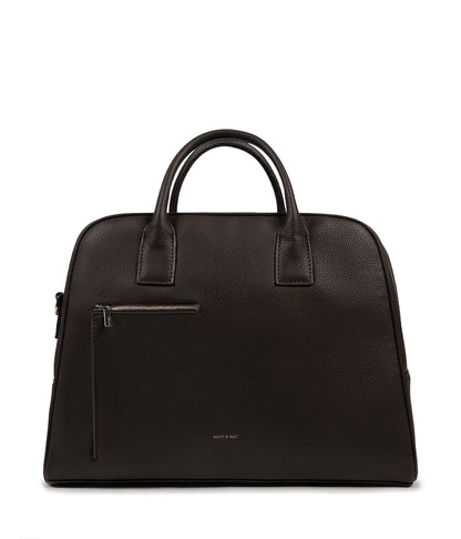 DENIS Vegan Weekender Bag - Grain | Color: Fudge - variant::fudge