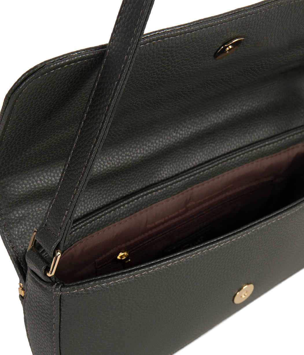 ENA Vegan Shoulder Bag - Grain | Color: Rosemary - variant::rosemary