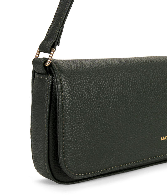 ENA Vegan Shoulder Bag - Grain | Color: Rosemary - variant::rosemary