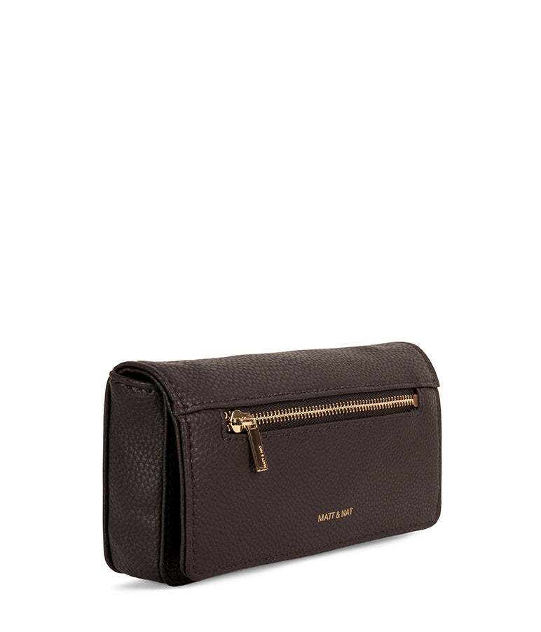 ERIN Vegan Crossbody Bag - Grain | Color: Fudge - variant::fudge