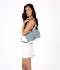 ISABELLE Vegan Shoulder Bag – Grain | Color: Black - variant::black
