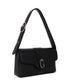 ISABELLE Vegan Shoulder Bag – Grain | Color: Black - variant::black
