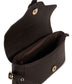 ISABELLE SM Vegan Crossbody Bag – Grain | Color: Fudge - variant::fudge