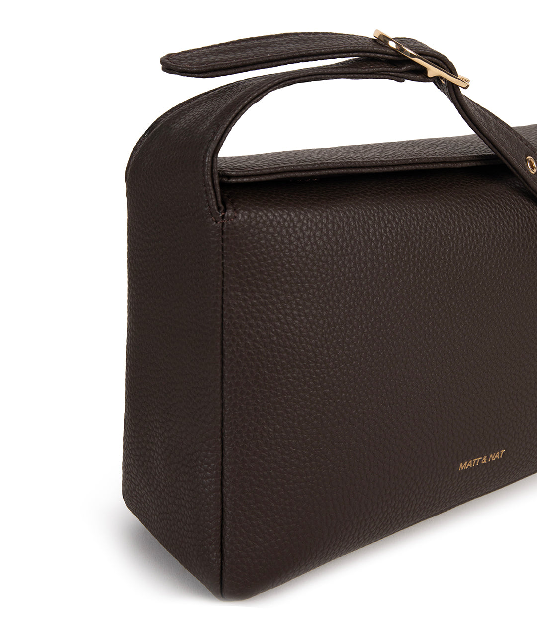 KERI Vegan Crossbody Bag – Grain | Color: Fudge - variant::fudge