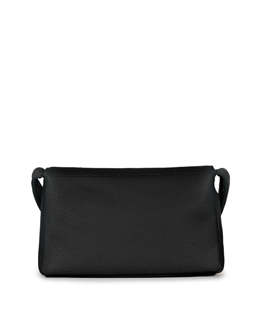 KERI Vegan Crossbody Bag – Grain | Color: Black - variant::black
