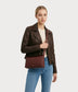 KERI Vegan Crossbody Bag – Grain | Color: Cherry - variant::cherry